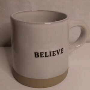 Nwot "Believe" Mug